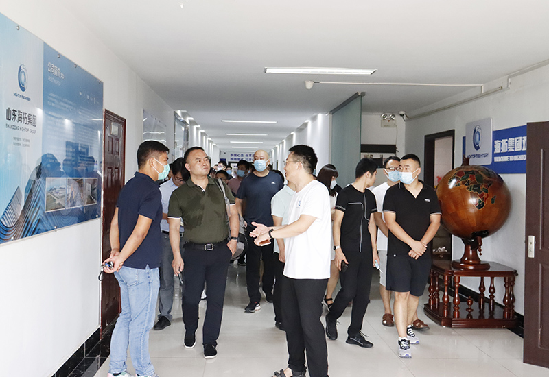 热烈欢迎阿里巴巴寻梦之旅团队莅临乐动登陆入口-乐动（中国）
参观学习